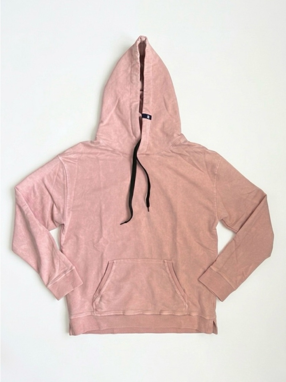 Stone Rose Acid Wash Pullover Hoodie Sweatshirt Men's Size Medium Dusty Rose